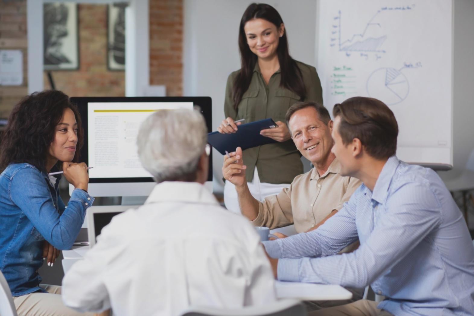 Environnement de formation moderne avec outils d'analyse financière